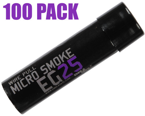 Enola Gaye EG25 Micro Smoke Grenade 100 Pack - Purple