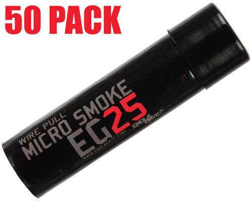 Enola Gaye EG25 Micro Smoke Grenade 50 Pack - Red