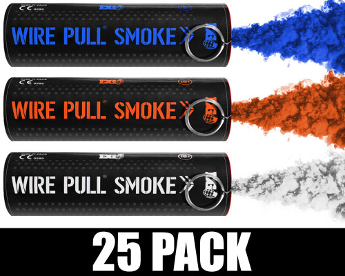 Enola Gaye Wire Pull Smoke Grenade 25 Pack - Oklahoma Basketball (Blue/Orange/White)