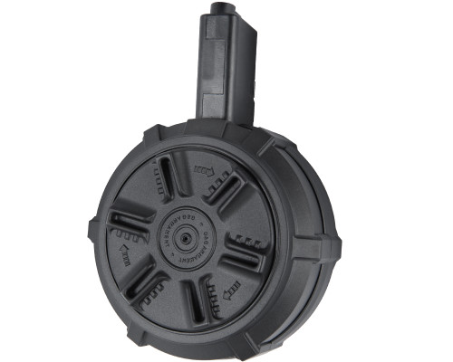 G&G Armament ARP 9/PCC 9 1500 Round Drum Magazine - Black (G-08-164)