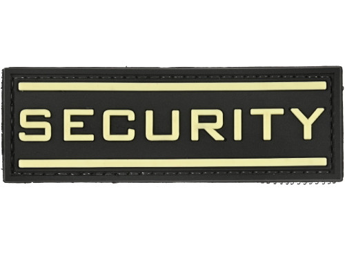 Glow in the Dark Security PVC Patch (G-SECURITY)