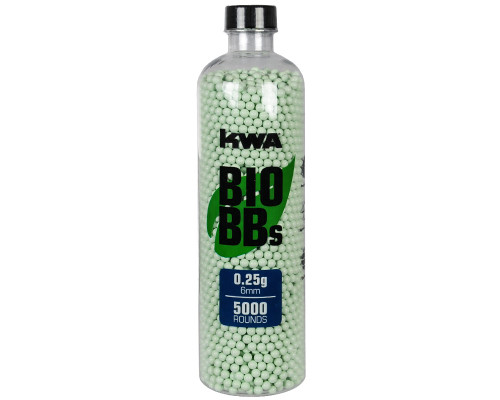 KWA Bio .25g Airsoft BB's - 5,000 Rounds