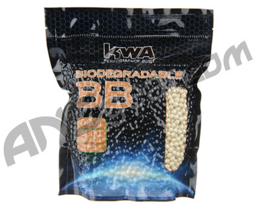 KWA Biodegradable .20g Airsoft BB's - 5,000 Rounds