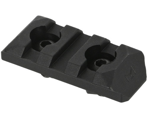 PTS Enhanced Rail Section ERS M-Lok - 3 Slot - Black