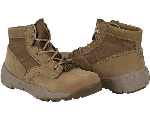 Rothco V-Max 6" Lightweight Tactical Boot - Coyote Brown Rothco V-Max 6" Lightweight Tactical Boot - Coyote Brown