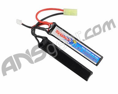 Tenergy 7.4V 1000mAh Li-Po Airsoft Butterfly Battery Pack