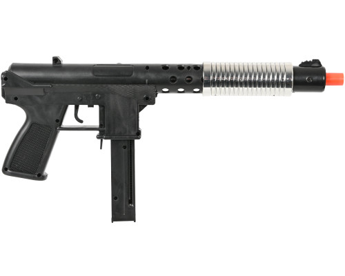 UK Arms Tec-9 M306S Spring Airsoft Pistol - Black/Silver UK Arms Tec-9 M306S Spring Airsoft Pistol - Black/Silver