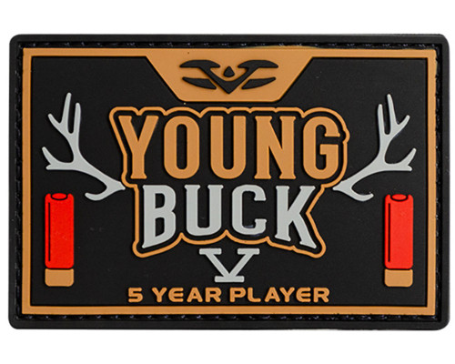 Valken Tactical Rubber Velcro Patch - Milestone Young Buck (96369)