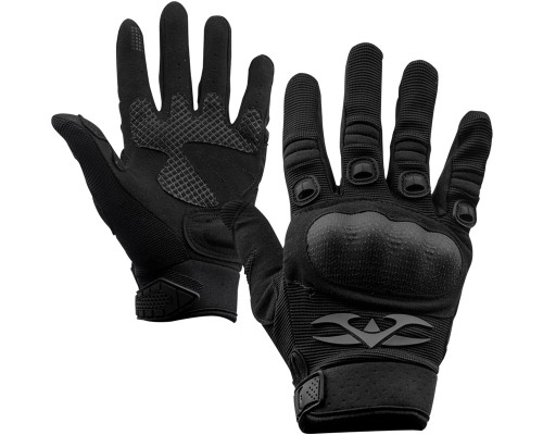 Valken Zulu Full Finger Tactical Paintball Gloves - Black