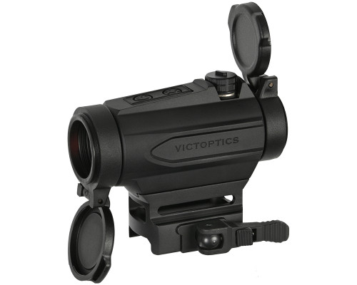 Victoptics SRD 1x20 Reflex Sight w/ QD Picatinny Riser Mount - Black (RDSL28)