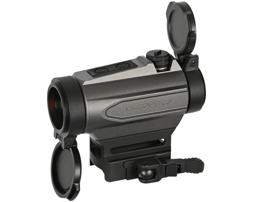 Victoptics SRD 1x20 Reflex Sight w/ QD Picatinny Riser Mount - Graphite (RDSL27)