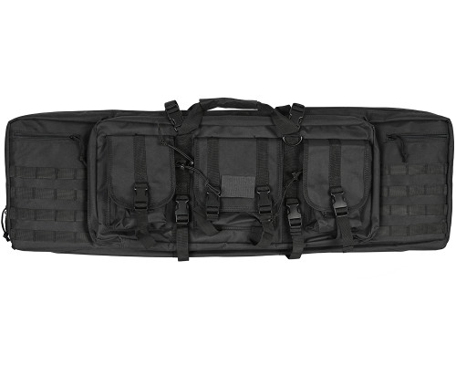 Warrior Paintball 42" Double Rifle Gun Case - Black Warrior Paintball 42" Double Rifle Gun Case - Black