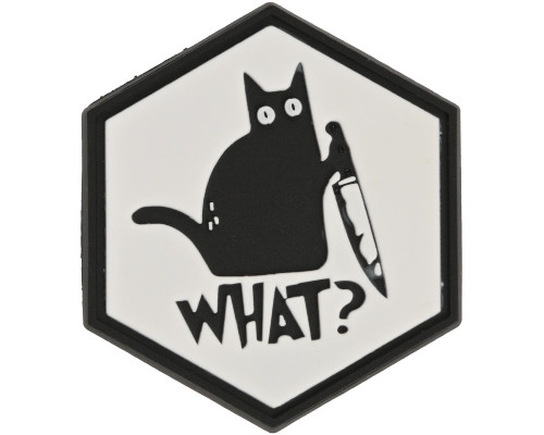 What Cat PVC Patch (HEX-WHAT) What Cat PVC Patch (HEX-WHAT)