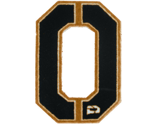 Push Division Velcro Number Patch #0 - Tan