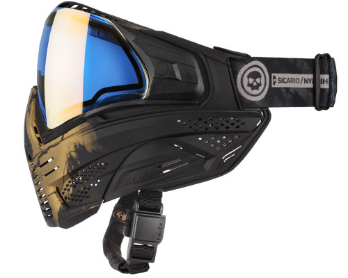 Push Unite Paintball Mask - Infamous Gold Skull