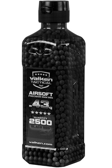 57278 Valken Tactical .43g Heavyweight 6mm Precision Sniper Airsoft BBs (2500)