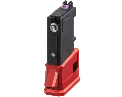 Lancer Tactical HPA Adapter For TM MWS M4 GBB Rifle - Red (LTX-M4-HPAM-R)