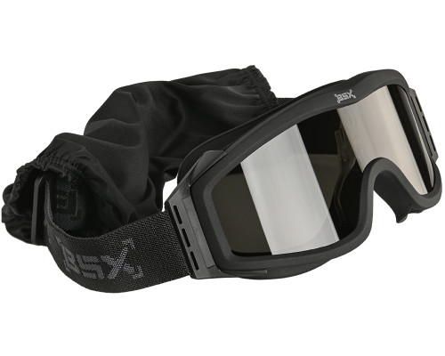 BSX Tango Airsoft Goggle - Standard w/ Smoke Lens - Black