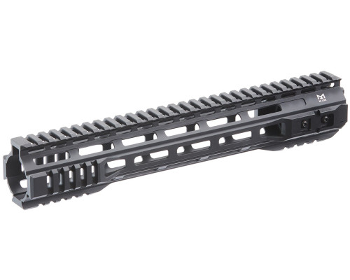 BG Defense SPR Style 12" Full Metal Handguard by Lancer Tactical - Black - (LT-BG-SPR-12B-RAIL)
