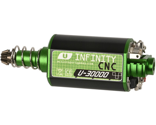 Ultimate Infinity U-30000 Custom Airsoft AEG Motor - Long Axle (17854)