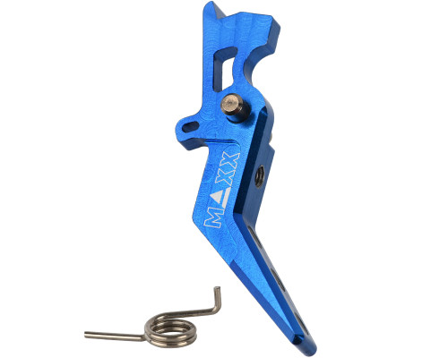 Maxx Model CNC Aluminum Advanced Trigger Style A - Blue (MX-TRG001SAU)
