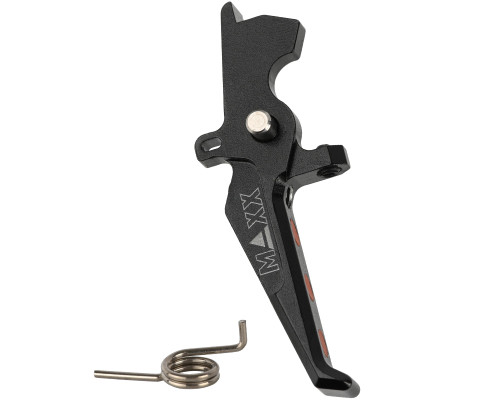 Maxx Model CNC Aluminum Advanced Speed Trigger Style E - Black (MX-TRG002SEB)