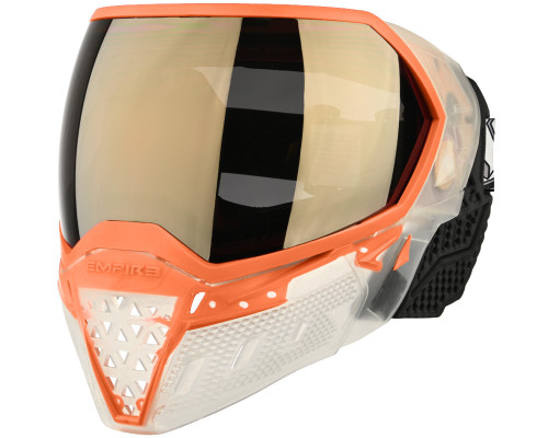 Empire EVS Paintball Mask w/ 1 Lens - Crystal Clear/Orange