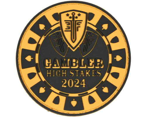 Elite Force High Stakes Gambler Rubber Patch