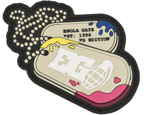Enola Gaye Dog Tag Rubber Patch