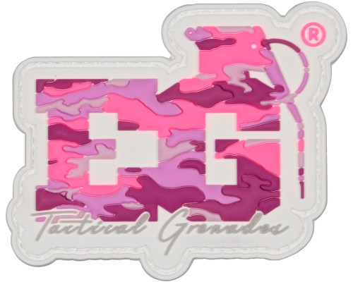 Enola Gaye Pink Rubber Patch
