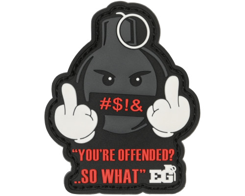 Enola Gaye Offended Rubber Patch
