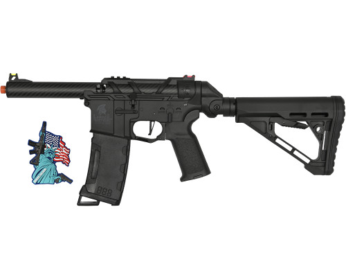 Lancer Tactical AirTac Customs Gen 3 AEG Airsoft Gun - Matte Black (LT-AIRTAC-G3-MB)