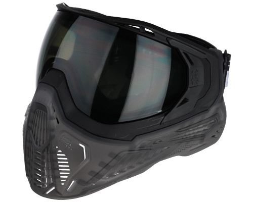 HK Army SLR Paintball Mask - Ash (Black/Smoke w/ Smoke Lens)