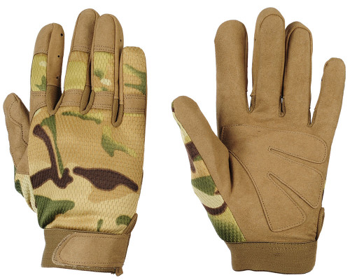 Warrior Paintball Tournament Gloves - Multicam