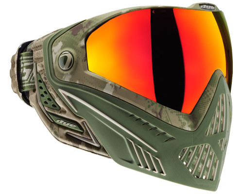 Dye i5 Paintball Mask - DyeCam w/ Dyetanium Northern Fire Lens