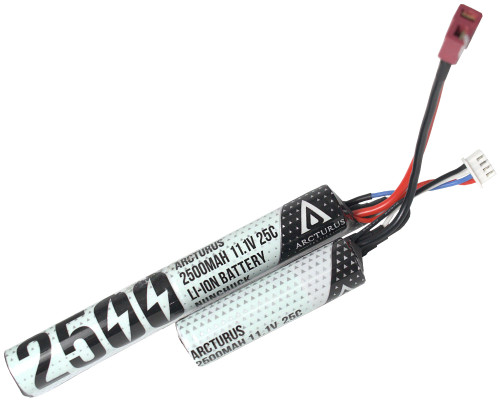 Arcturus 11.1V 2500mAh Li-Ion 25C Nunchuck Battery w/ Dean Connector (LIO-25C2500NC-3S)