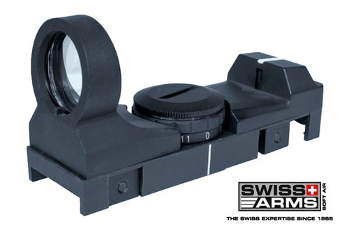 Swiss Arms Red Compact Reflex Airsoft Gun Sight