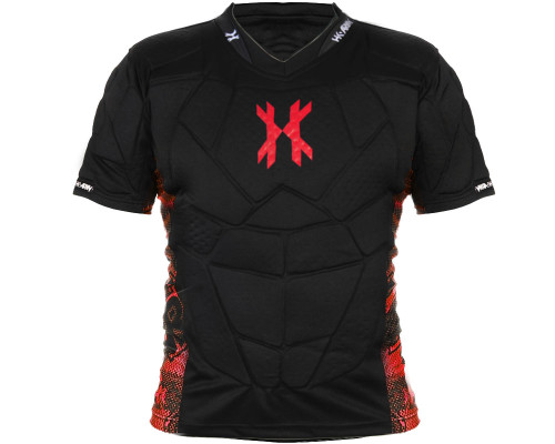 HK Army Crash Chest Protector - Black/Red