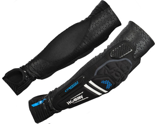 HK Army Crash CTX Elbow Pads - Black/Blue