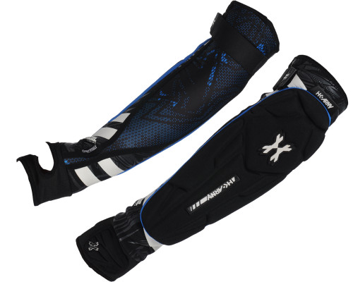 HK Army Crash Elbow Pads - Black/Blue