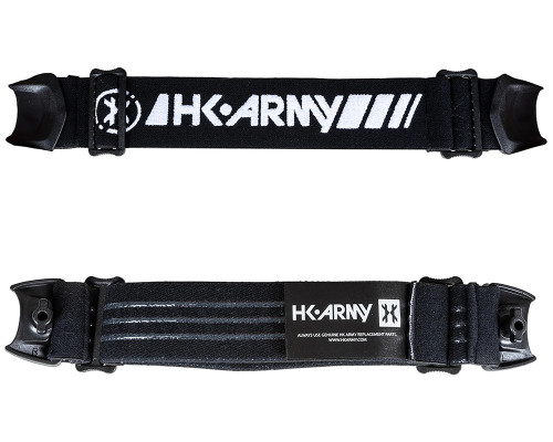 HK Army HSTL Replacement Goggle Strap w/ Clips - Black