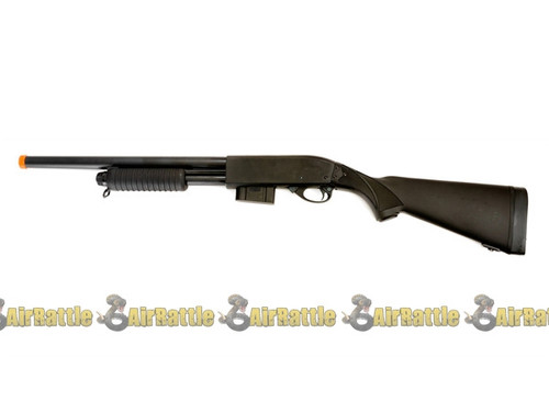 Full Metal Body Airsoft Shotgun Gun Pump Action Guns 8871 Black