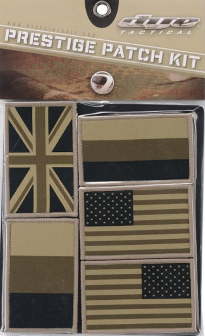 Dye Precision Coalition Flag Patch Pack with Velcro