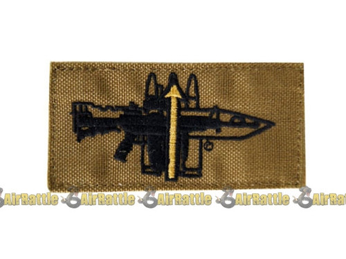 Lancer Tactical Rifleman Patch with Velcro ( Tan )