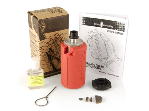 Airsoft Innovations Tornado Airsoft Impact Grenade ( Red )