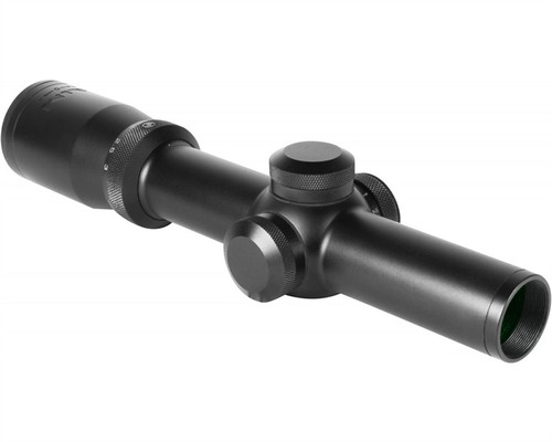 Aim Sports Rifle Scope - XPF Series - 1-4x24mm FFP w/ Mil Dot Reticle (JFF1424G)