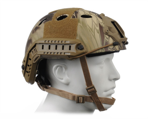 Bravo PJ V2 Tactical Helmet - Kryptek Highlander