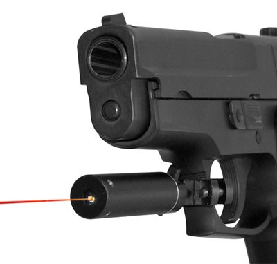 NCStar Red Dot Laser w/ Universal Pistol Trigger Mount for Airsoft Guns