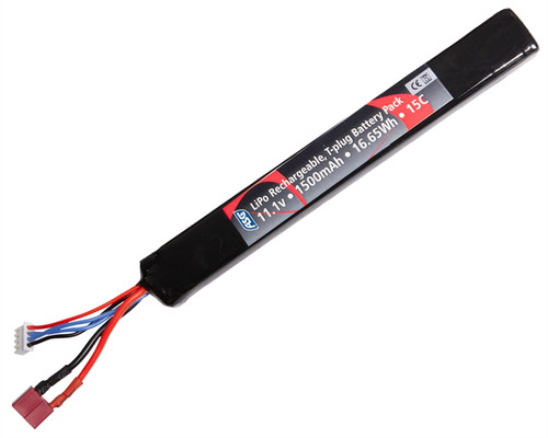 ASG Lipo T-Plug 11.1V 1500mAh 15c Battery (19368)