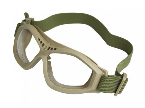 Bravo Compact Goggles Airsoft Eye Protection ( Flat Dark Earth )
